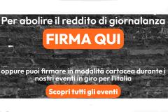 ABOLIZIONE FINANZIAMENTO GIORNALI