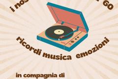 AUSER MUSICA ANNI 60 LOCANDINA