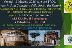 MEDIOEVO AL FEMMINILE LOCANDINA