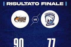 VIOLA REGGIO CALABRIA-CESTISTICA GARA 3 RISULTATO