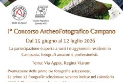 CONCORSO ARCHEOFOTOGRAFICO CAMPANO LOCANDINA