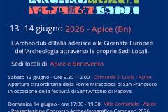 GIORNATA EUROPEA ARCHEOLOGIA LOCANDINA