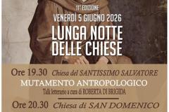 LUNGA NOTTE CHIESE