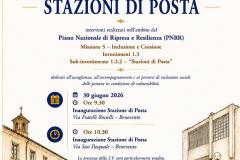 STAZIONI DI POSTA LOCANDINA