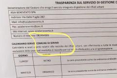 ERRORE SULLE BOLLETTE