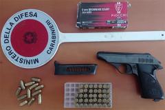 PISTOLA E MUNIZIONI