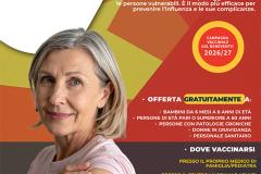 VACCINAZIONE ANTINFLUENZALE ASL LOCANDINA