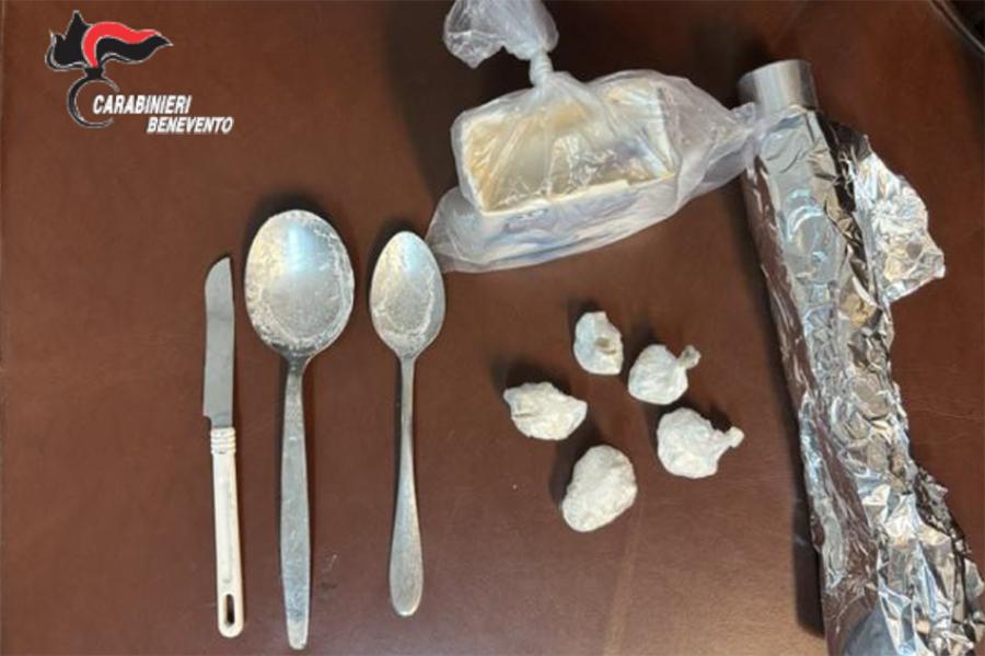 CARABINIERI DROGA ARRESTO VALLE TELESINA