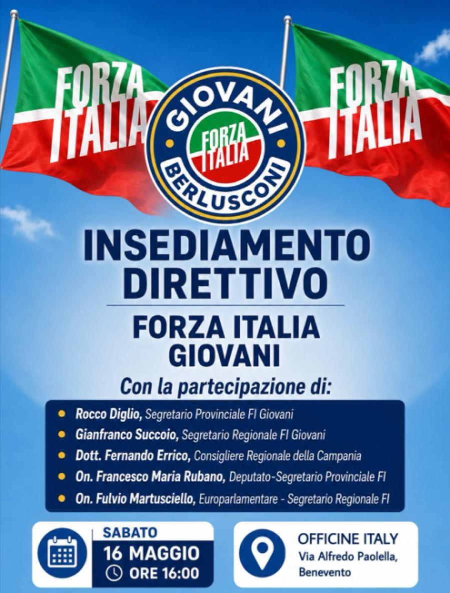 DIRETTIVO FORZA ITALIA GIOVANI