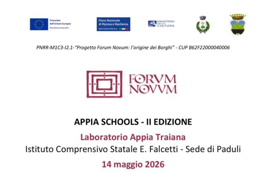 PADULI APPIA SCHOOL LOCANDINA