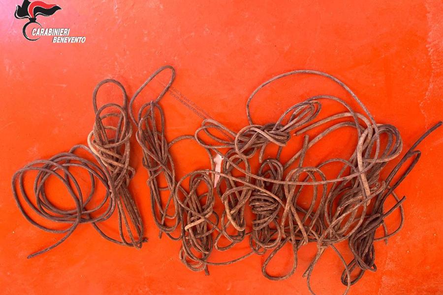 FURTO RAME LINEA FERROVIARIA CC