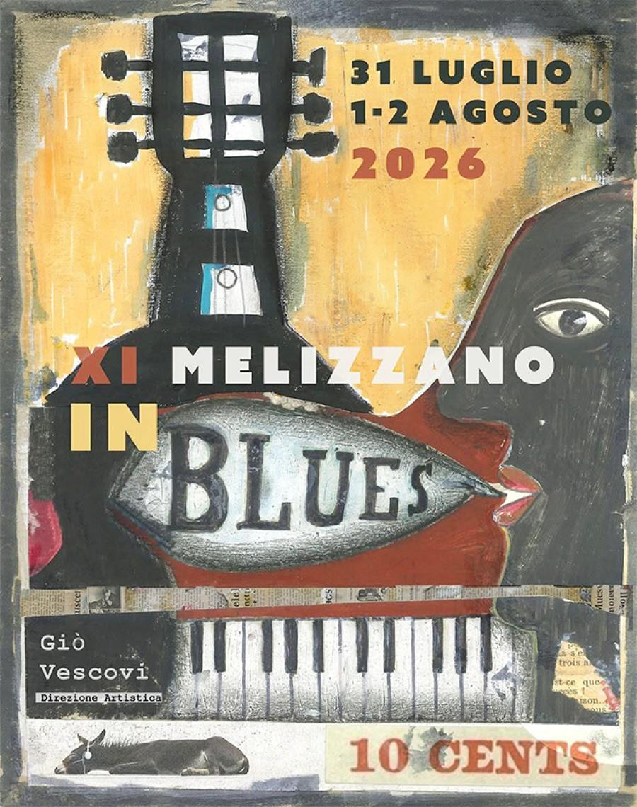 MELIZZANO IN BLUES 2026 LOCANDINA