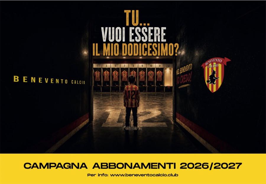 CAMPAGNA ABBONAMENTI BENEVENTO CALCIO
