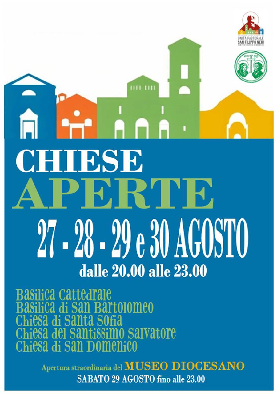 CHIESE APERTE UNITA PASTORALE LOCANDINA