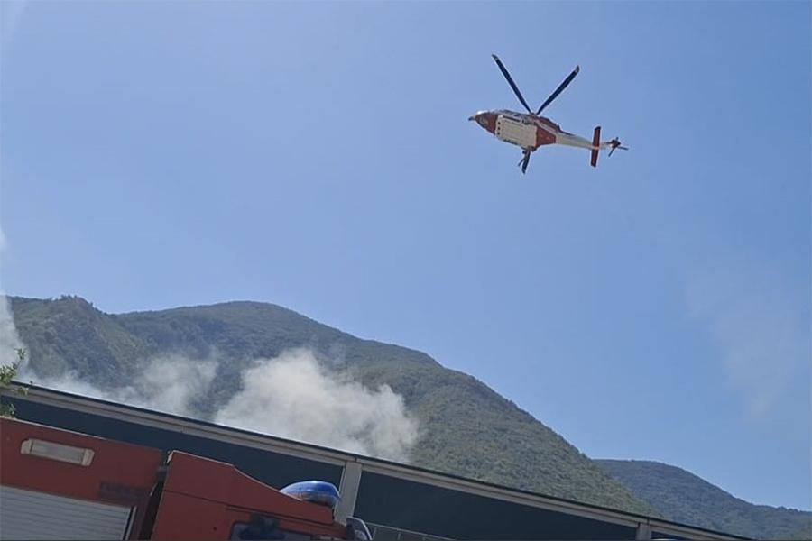 ELICOTTERO VIGILI DEL FUOCO