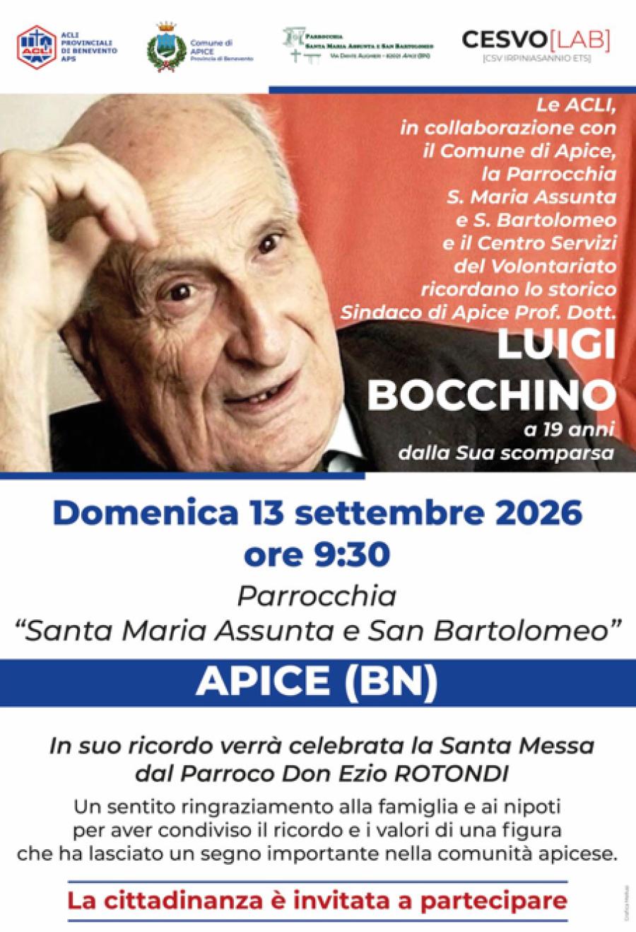 LUIGI BOCCHINO MESSA
