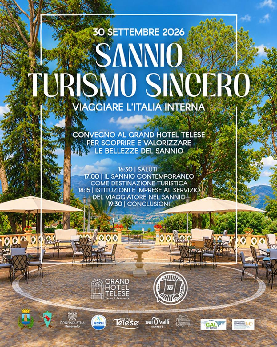 SANNIO TURISMO SINCERO LOCANDINA