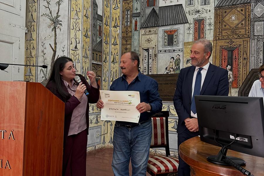 FRANCO IANNELLI PREMIAZIONE ERUZIONI GUSTO