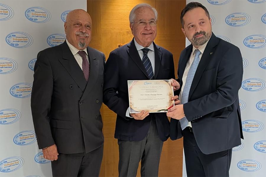 GIUSEPPE MAROTTA PREMIATO