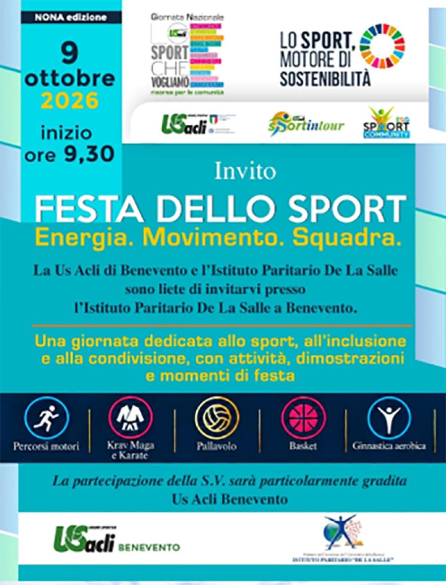 US ACLI FESTA SPORT LOCANDINA
