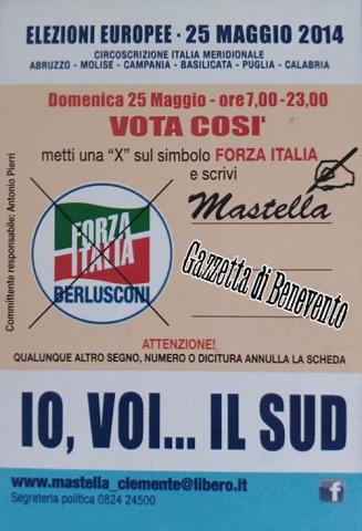MASTELLA CANDIDATO EUROPEE 2014