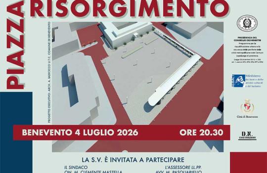 PIAZZA RISORGIMENTO INVITO