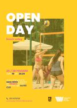 OPEN DAY BEACH VOLLEY LOCANDINA