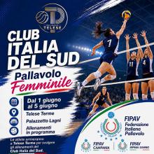 CLUB ITALIA DEL SUD TELESE LOCANDINA