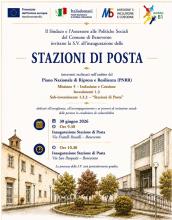 STAZIONI DI POSTA LOCANDINA