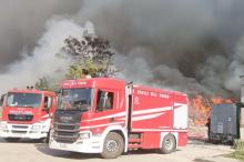 AIROLA INCENDIO VIGILI DEL FUOCO