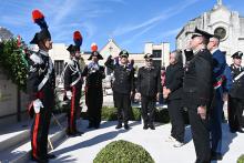 CARABINIERI CERIMONIA APPUNTATO VACCARELLA