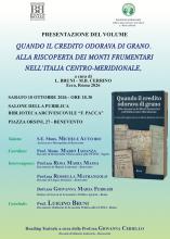 MONTI FRUMENTARI LIBRO LOCANDINA