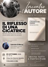 RIFLESSO DI UNA CICATRICE LIBRO LOCANDINA